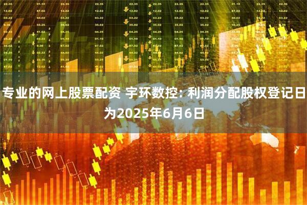 专业的网上股票配资 宇环数控: 利润分配股权登记日为2025年6月6日
